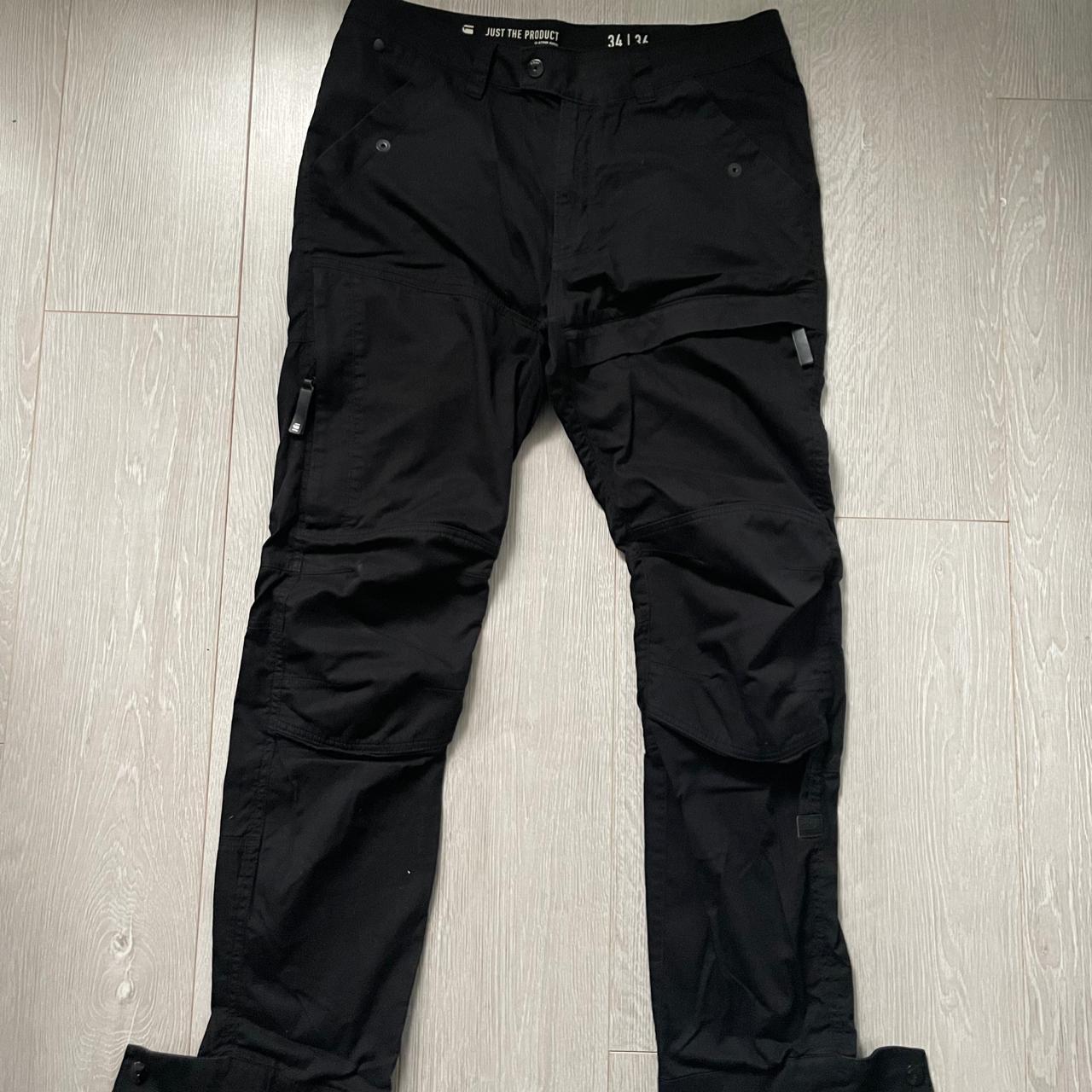 G-Star Raw Cargo utility pants Black Size 34/34 Good... - Depop