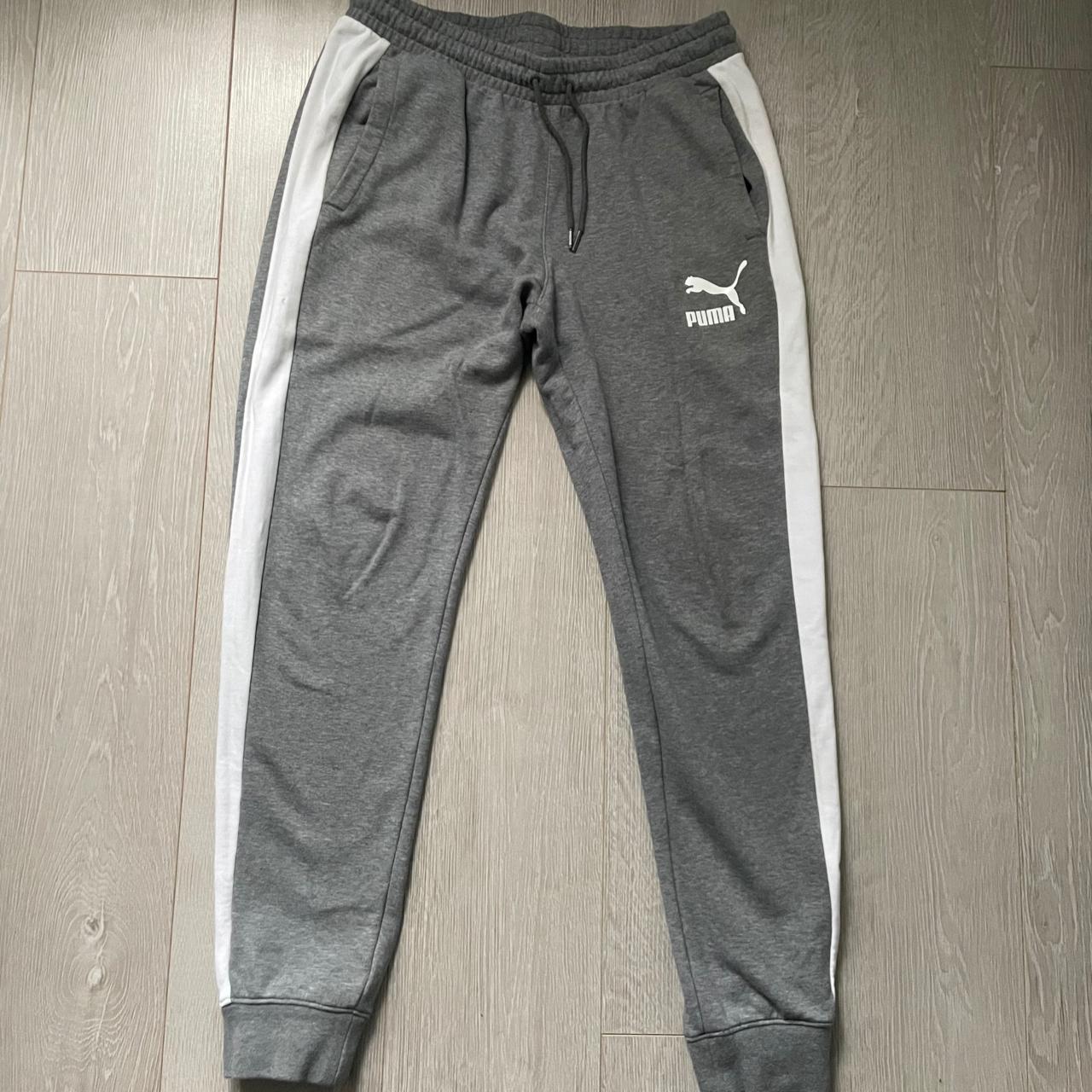 Puma t7 discount track pants grey