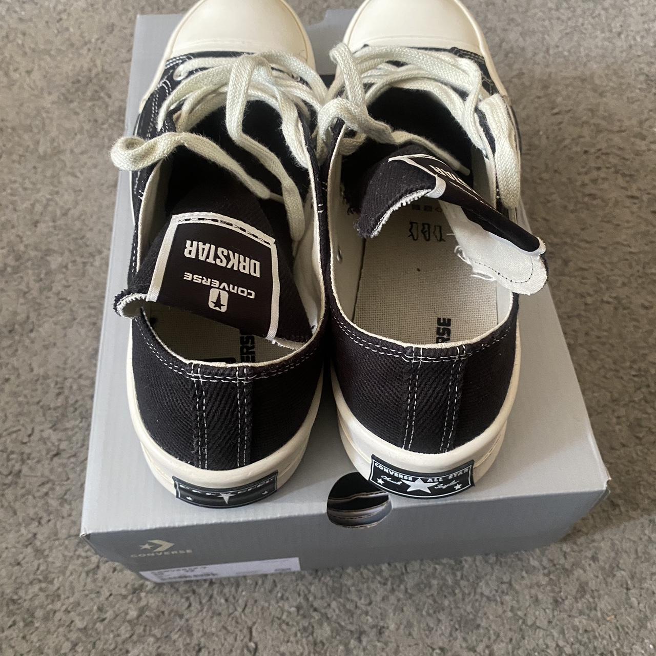 Converse x DRKSHDW DRKSTAR (Rick Owens)... - Depop