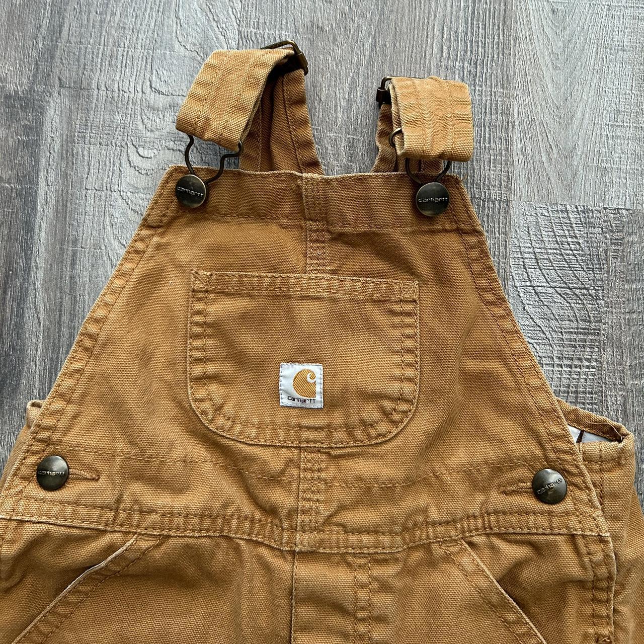 Toddler Carhartt Overalls Size 3T Very Good... - Depop