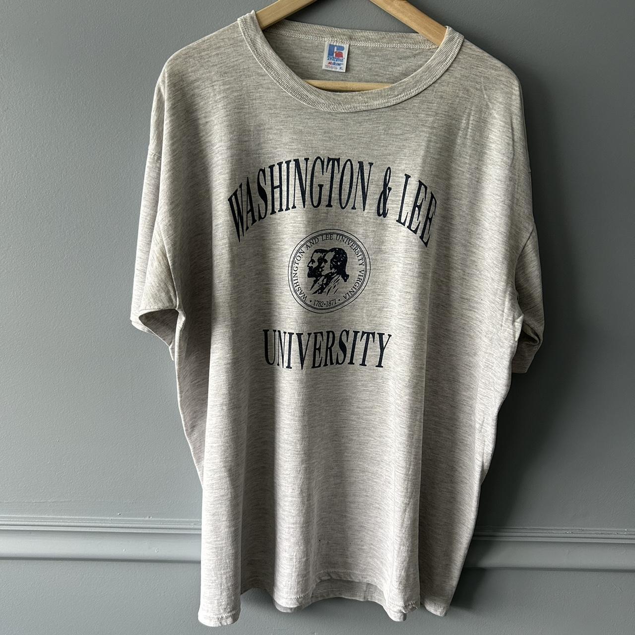 Vintage 90s Washington & Lee University Tee Men's... - Depop