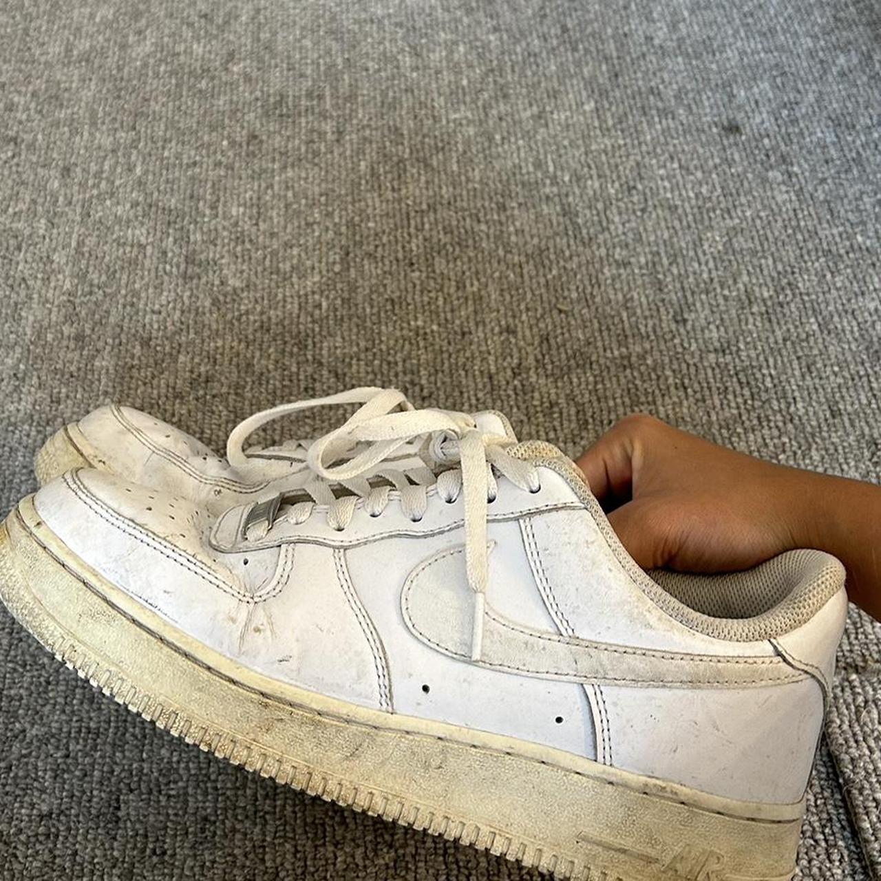 Air force 1 white dirty best sale