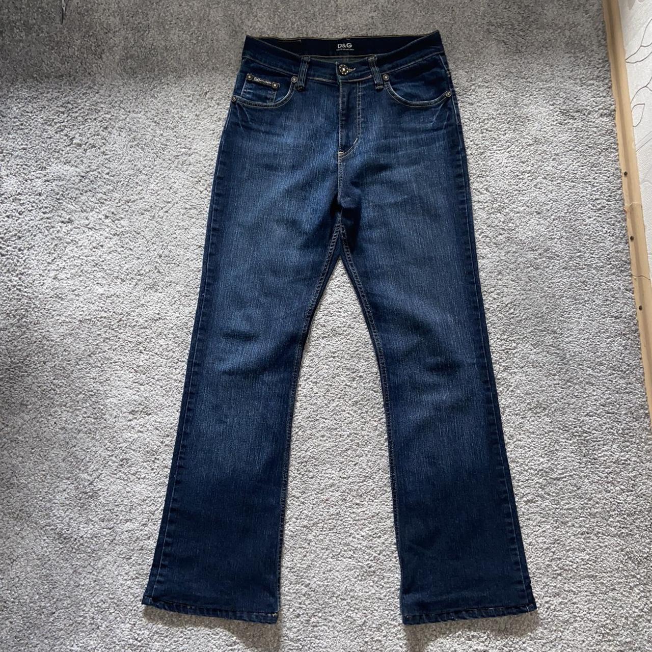 Baggy Jeans blau mit Details #baggy #Jeans #y2k... - Depop