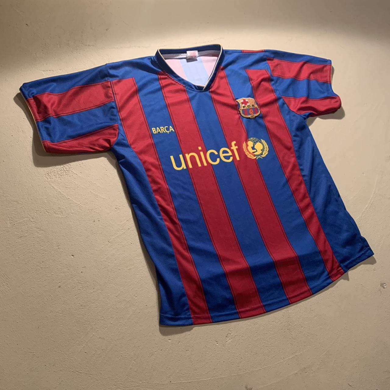 Barcelona Soccer Jersey Size L #vintage #streetwear... - Depop