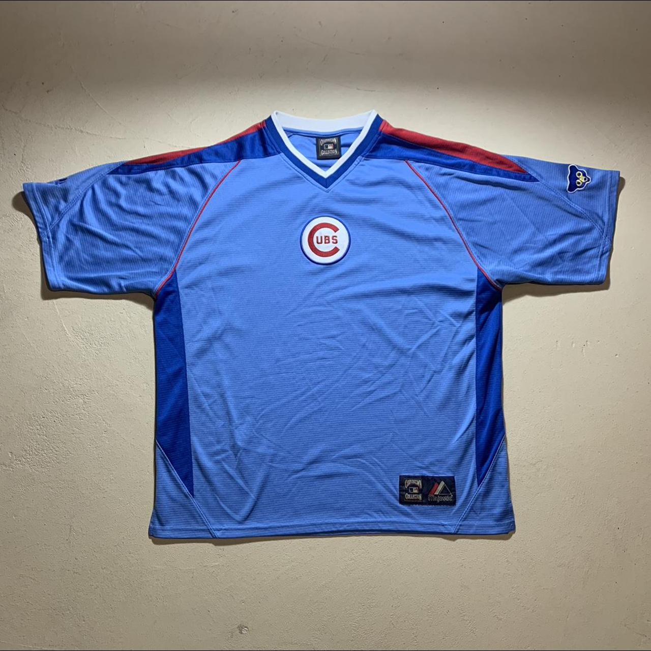 Chicago cubs clearance baby blue jersey