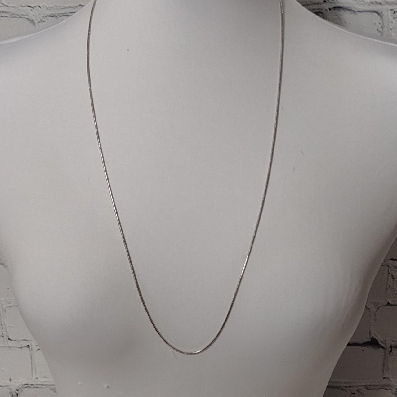 TB13D2 Charming Charlie Silver-tone Snake Chain... - Depop