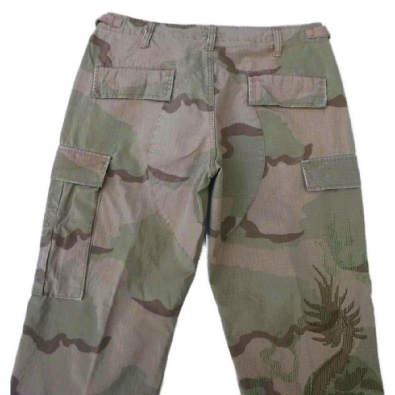 Dragon Camo Cargo Pants American Eagle Outfitters... Depop