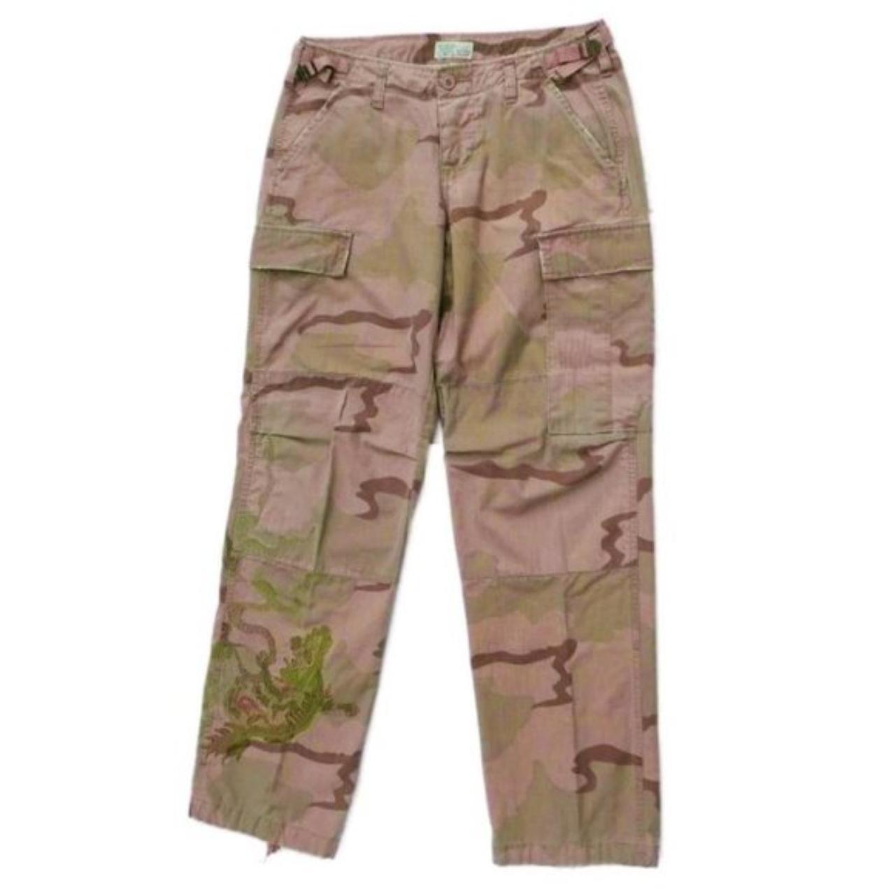 Dragon Camo Cargo Pants American Eagle Outfitters... Depop