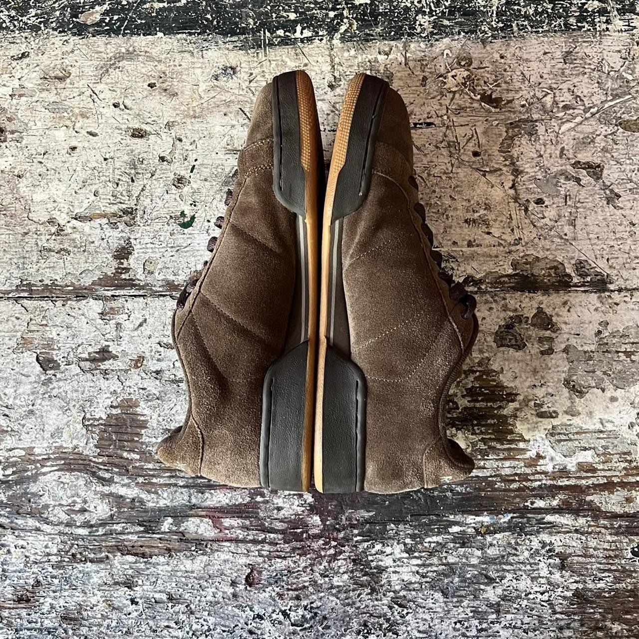 khaki reebok trainers