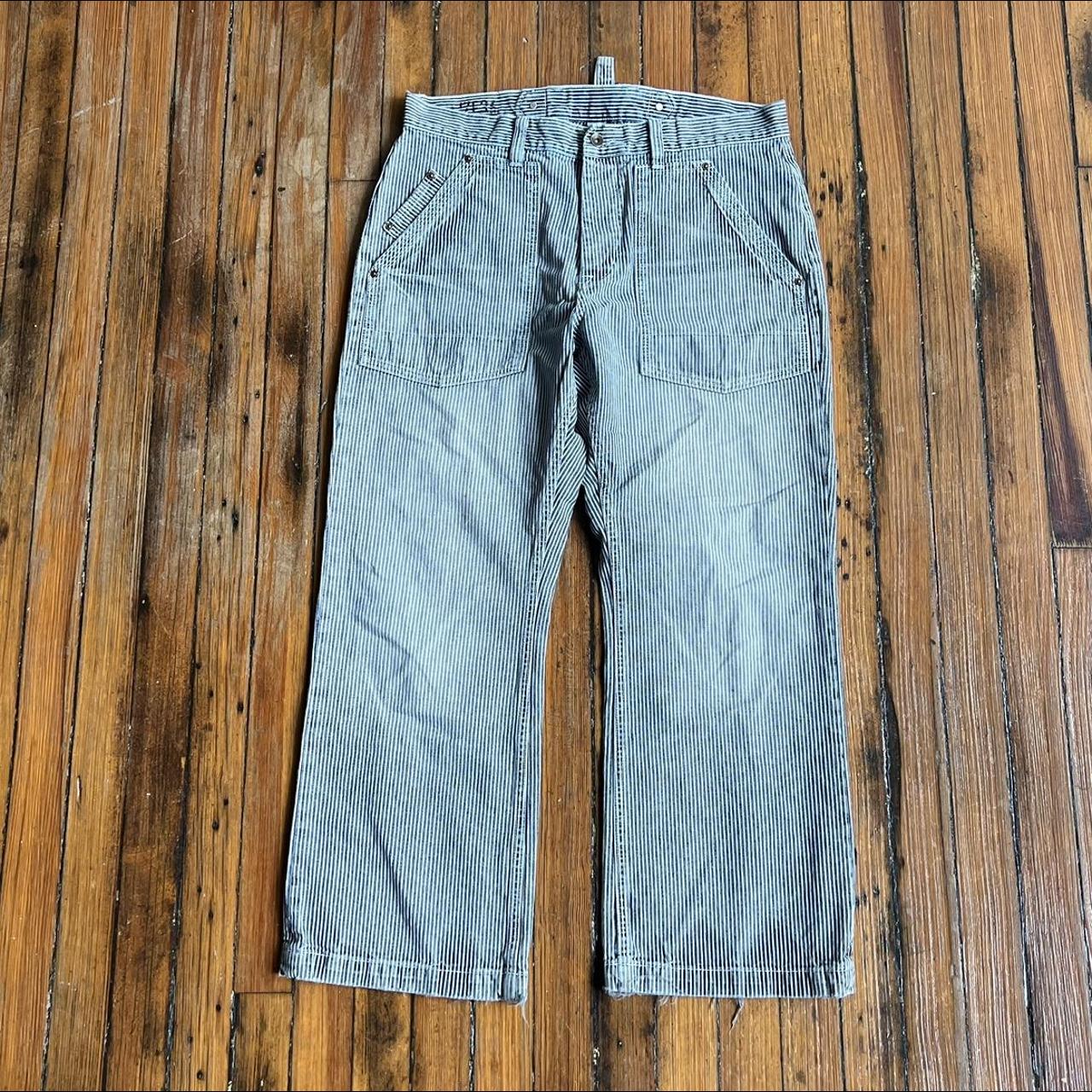 Pair of 2006 Gap Carpenter jeans in hickory... Depop
