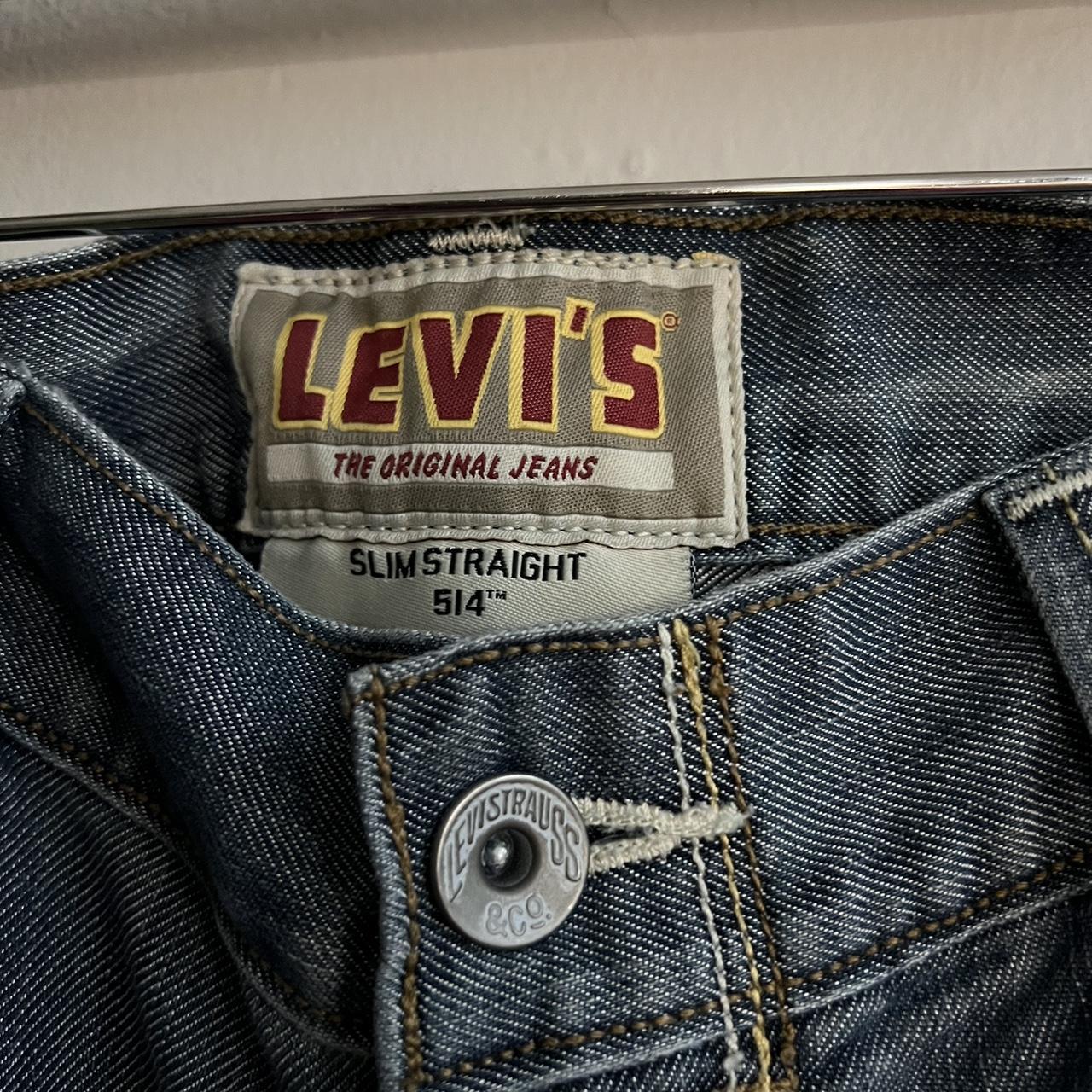 Great pair of 2010s Levi's 514 jeans with twisted... Depop