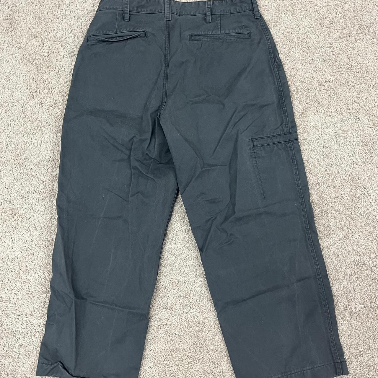 dockers-men-s-grey-trousers-depop