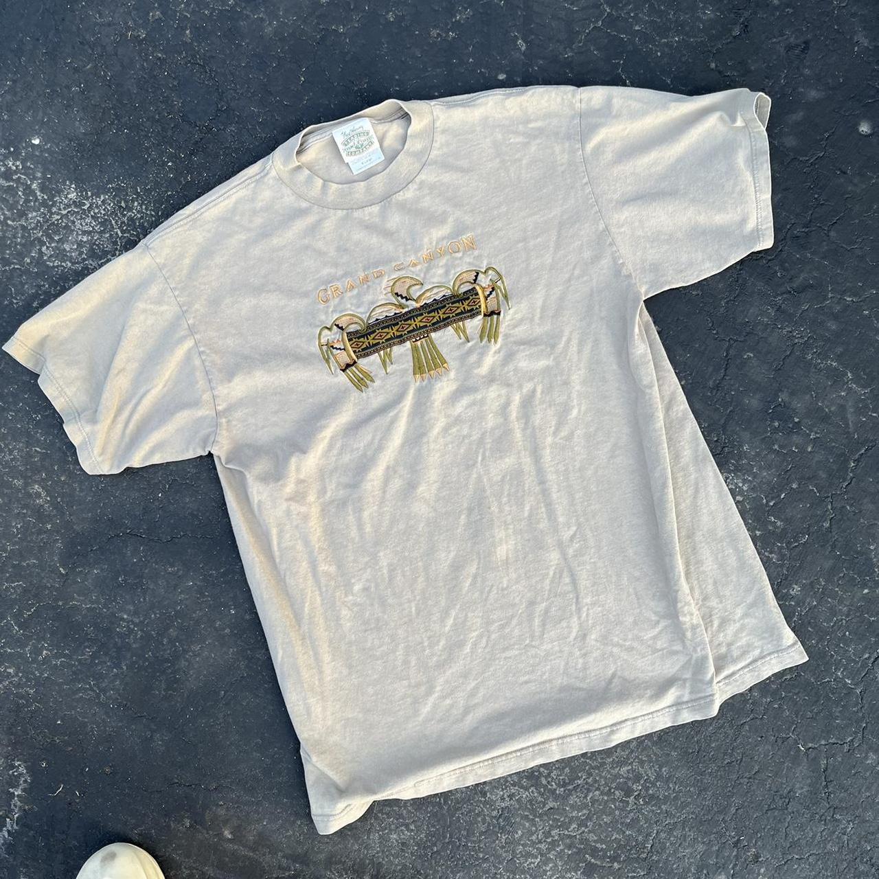 Men's Cream T-shirt | Depop