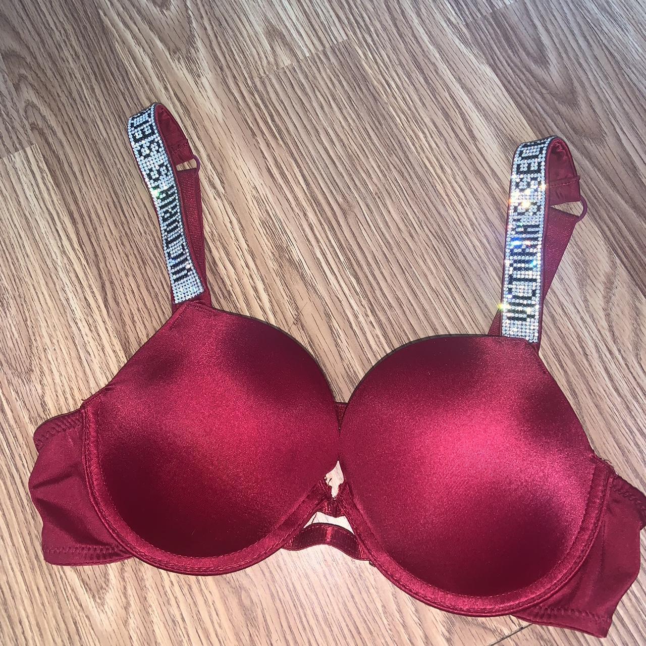 Dark Red Victorias Secret Bombshell Push Up Diamond Depop 1679