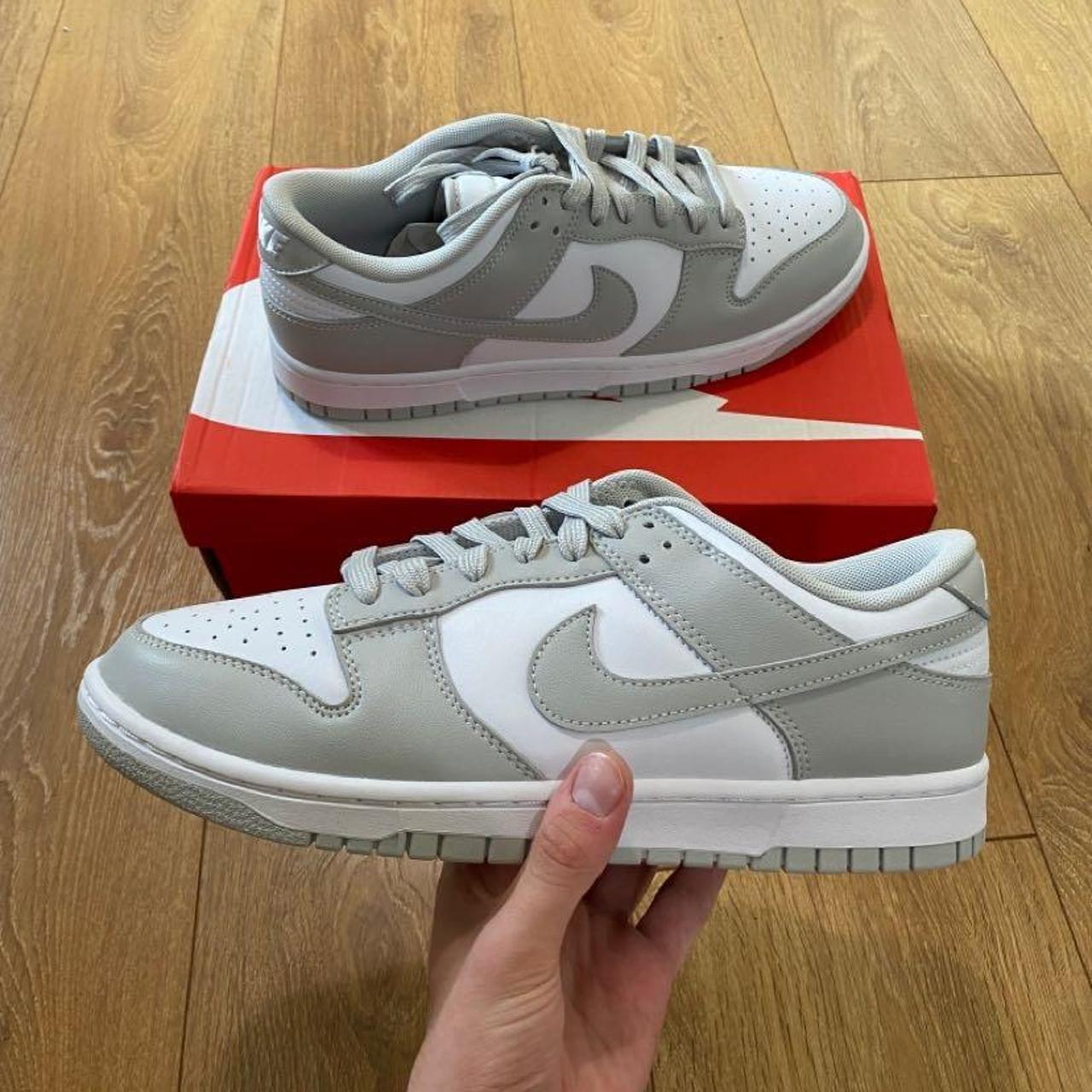 Nike Dunk Low Grey Fog - Size UK 10 • 10/10... - Depop