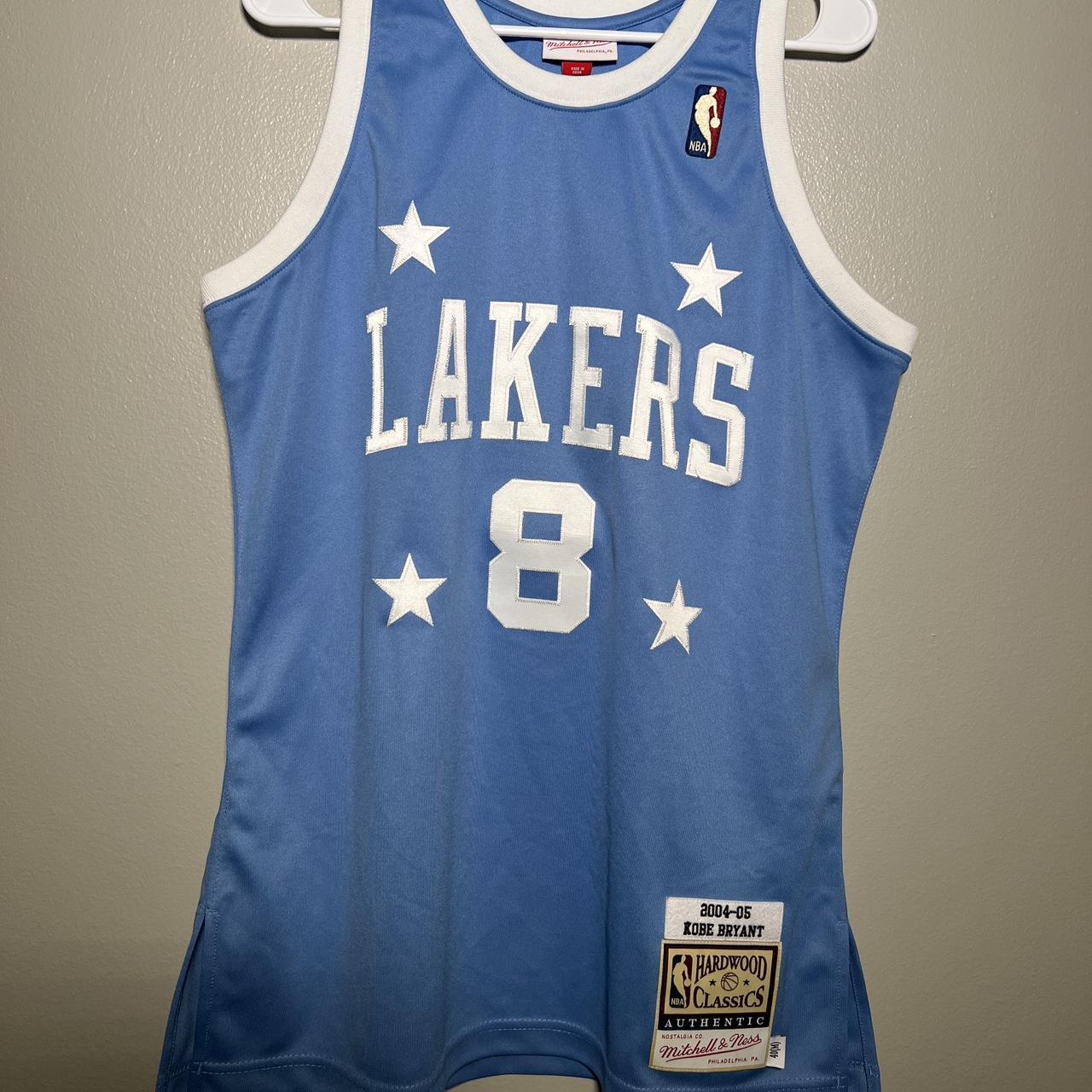 kobe bryant authentic blue jersey