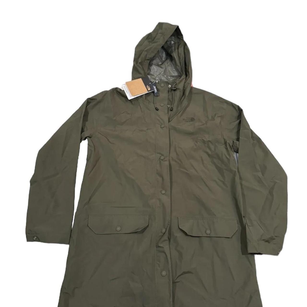 Hillside rain jacket Size medium Gutter green - Depop