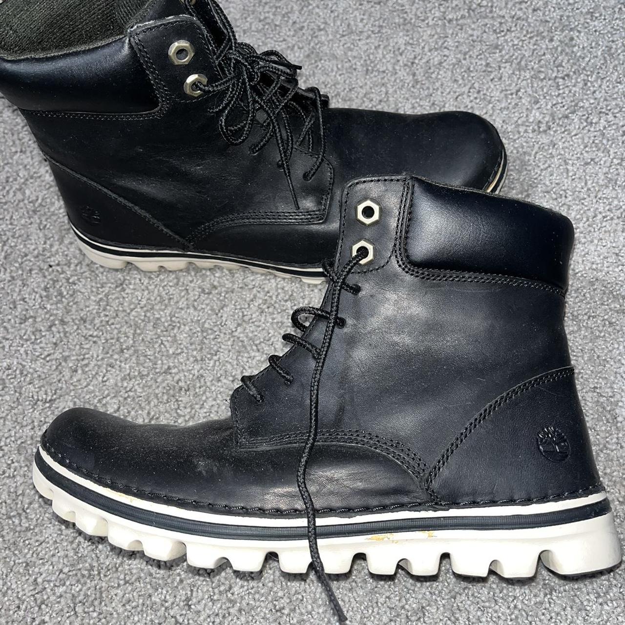 Black timberlands clearance sale