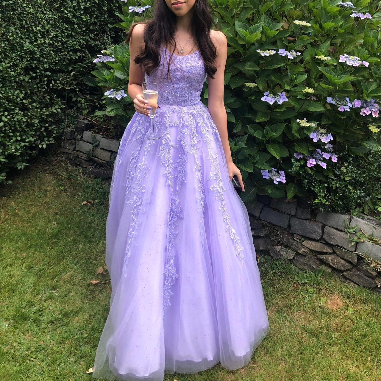 Selling my prom dress!! (Will fit size 4-8 as the... - Depop