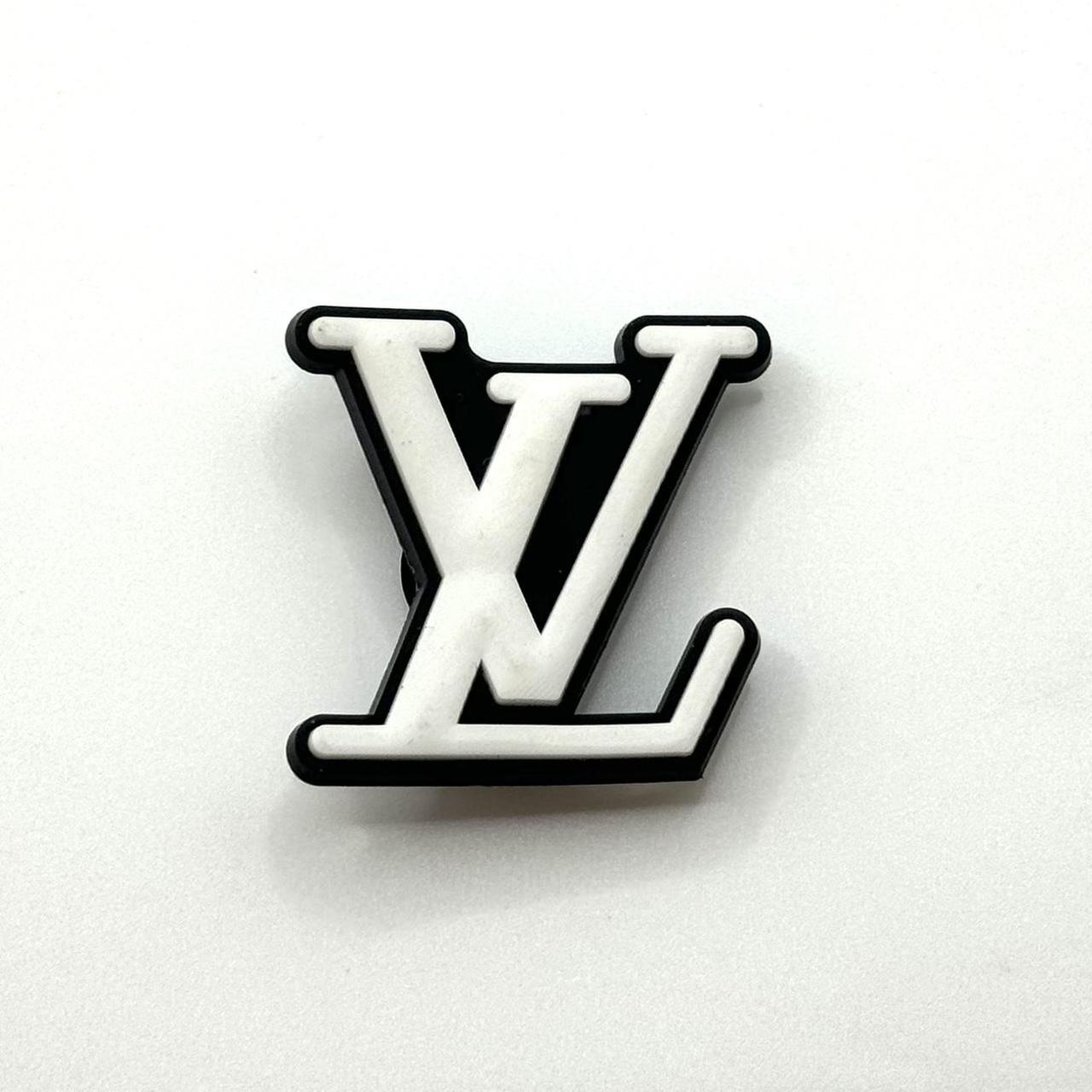 🖤 Louis Vuitton LV logo croc charm/jibbitz🖤 DM for... Depop