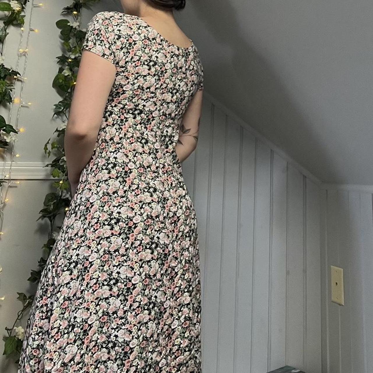 All That Jazz Dress Beautiful floral vintage maxi... Depop