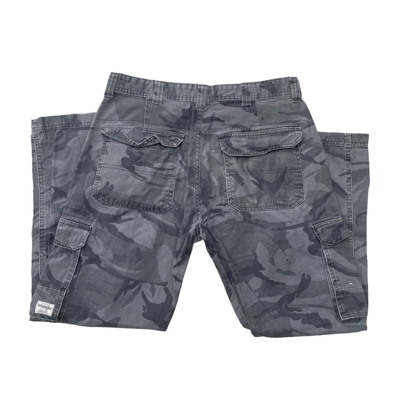 Men’s Black Camo Cargo Pants... Depop