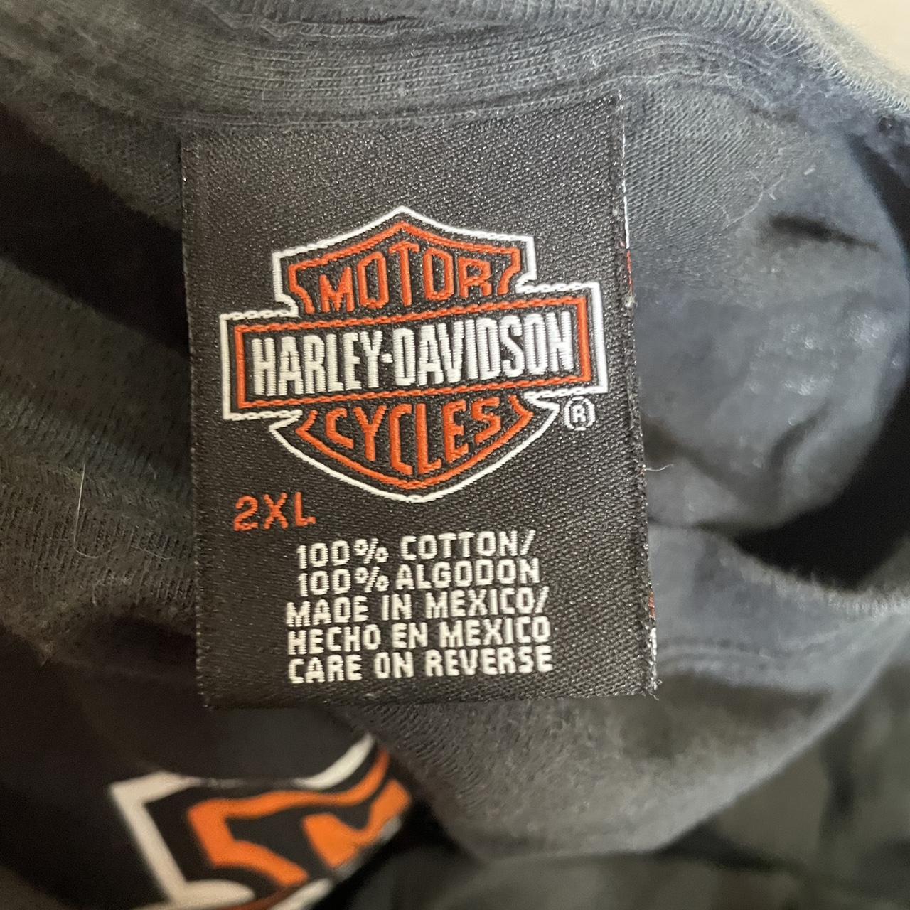 Vintage Jamaica Harley Davidson tee! sz 2XL. - Depop