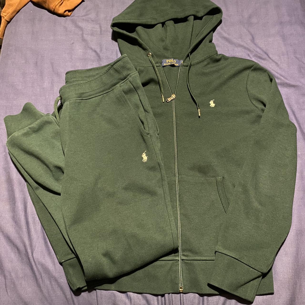 Polo olive green sweatsuit online