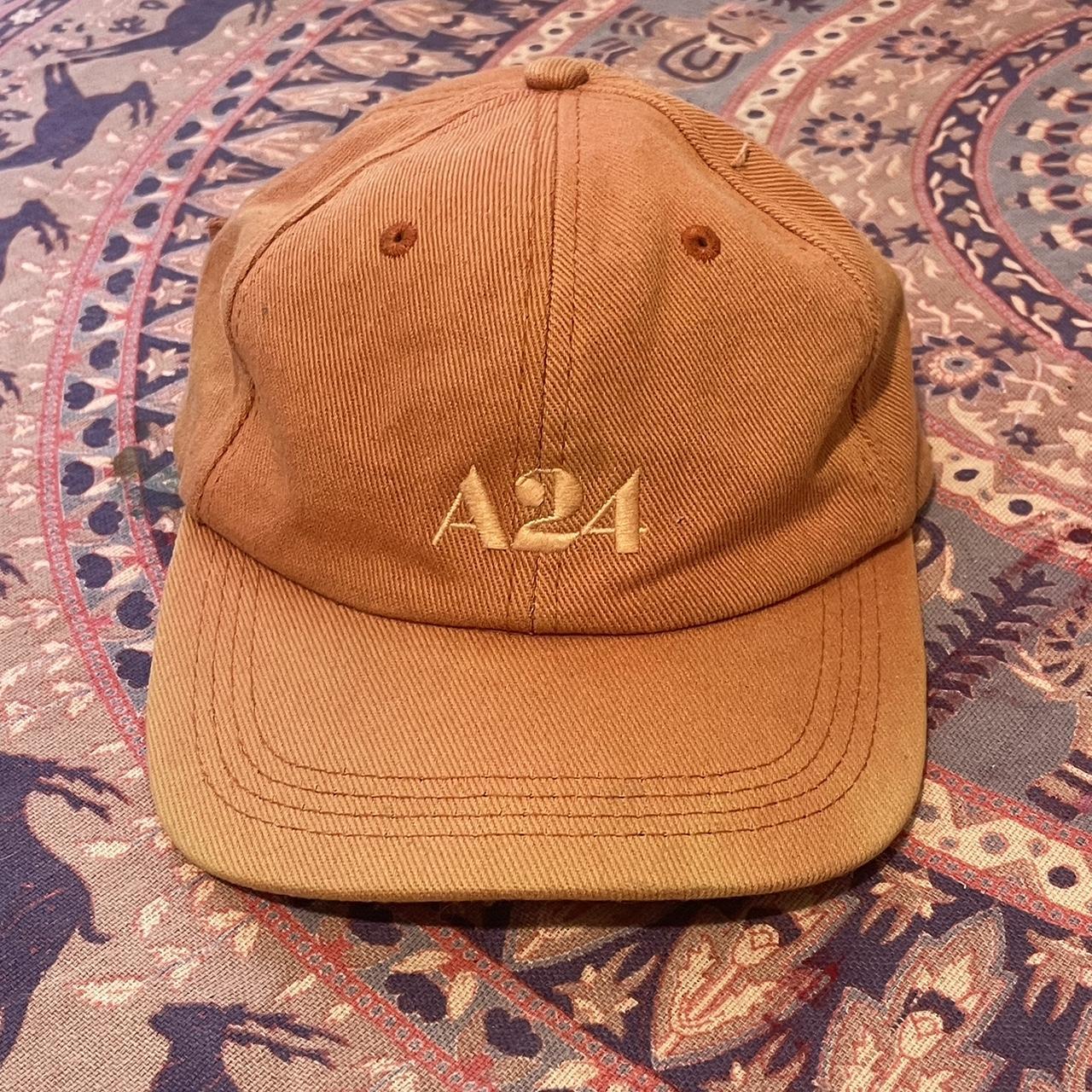 A24 Winter Logo Hat In Good Condition, Minor Stains... - Depop