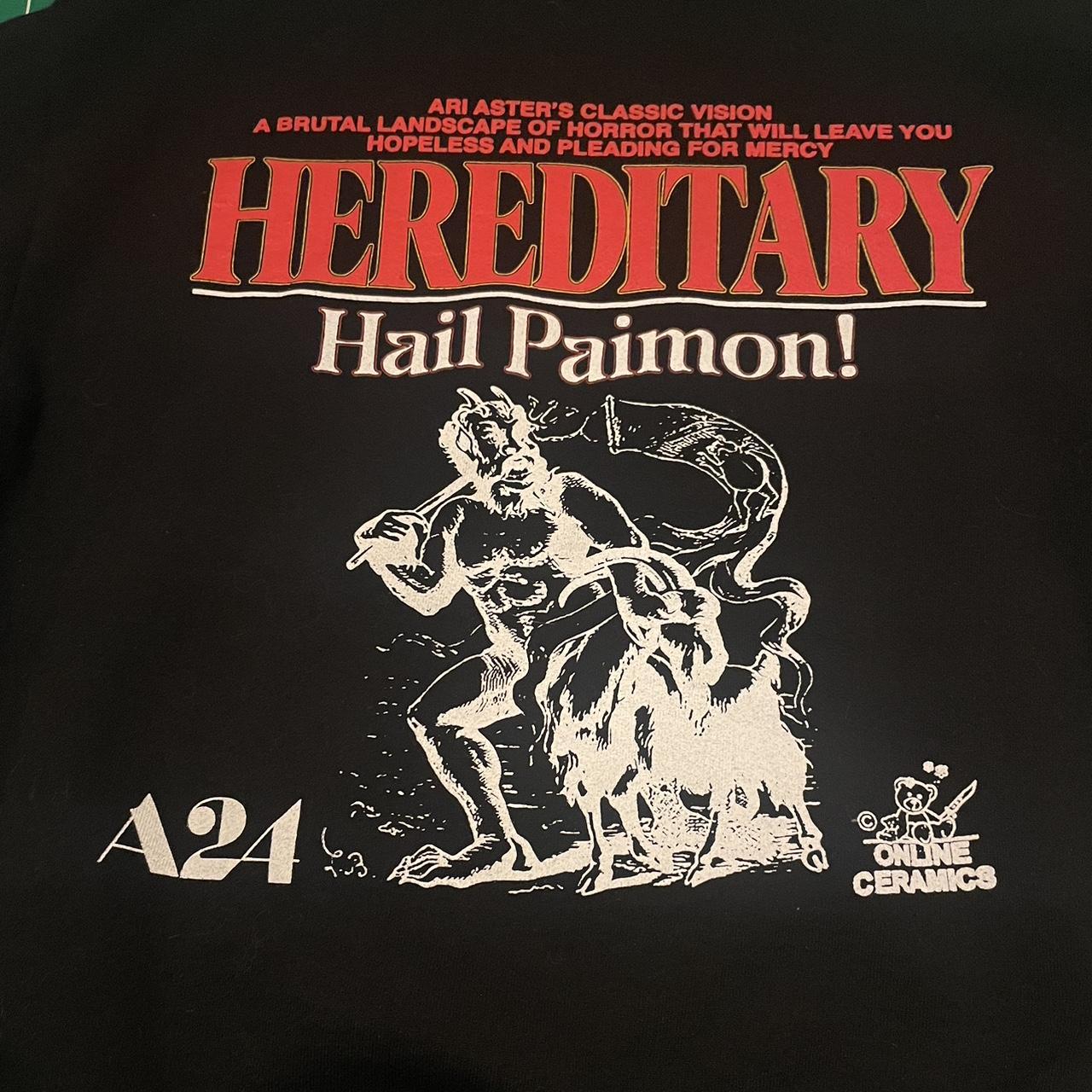 NEW ONLINE CERAMICS x A24 HEREDITARY SWEATSHIRT SZ shops LARGE