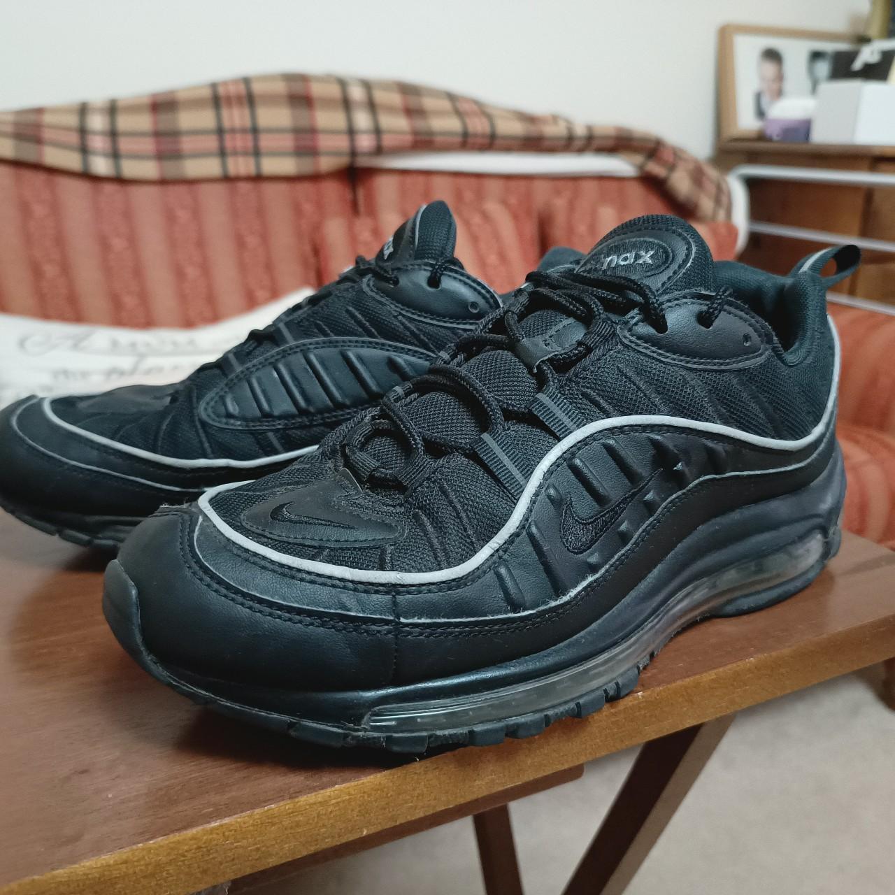 Air max 98 black hotsell off noir