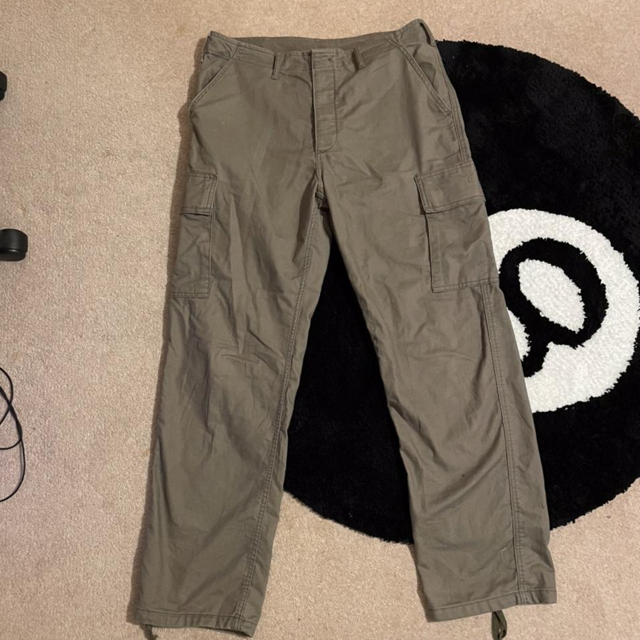 Men's Khaki Trousers | Depop