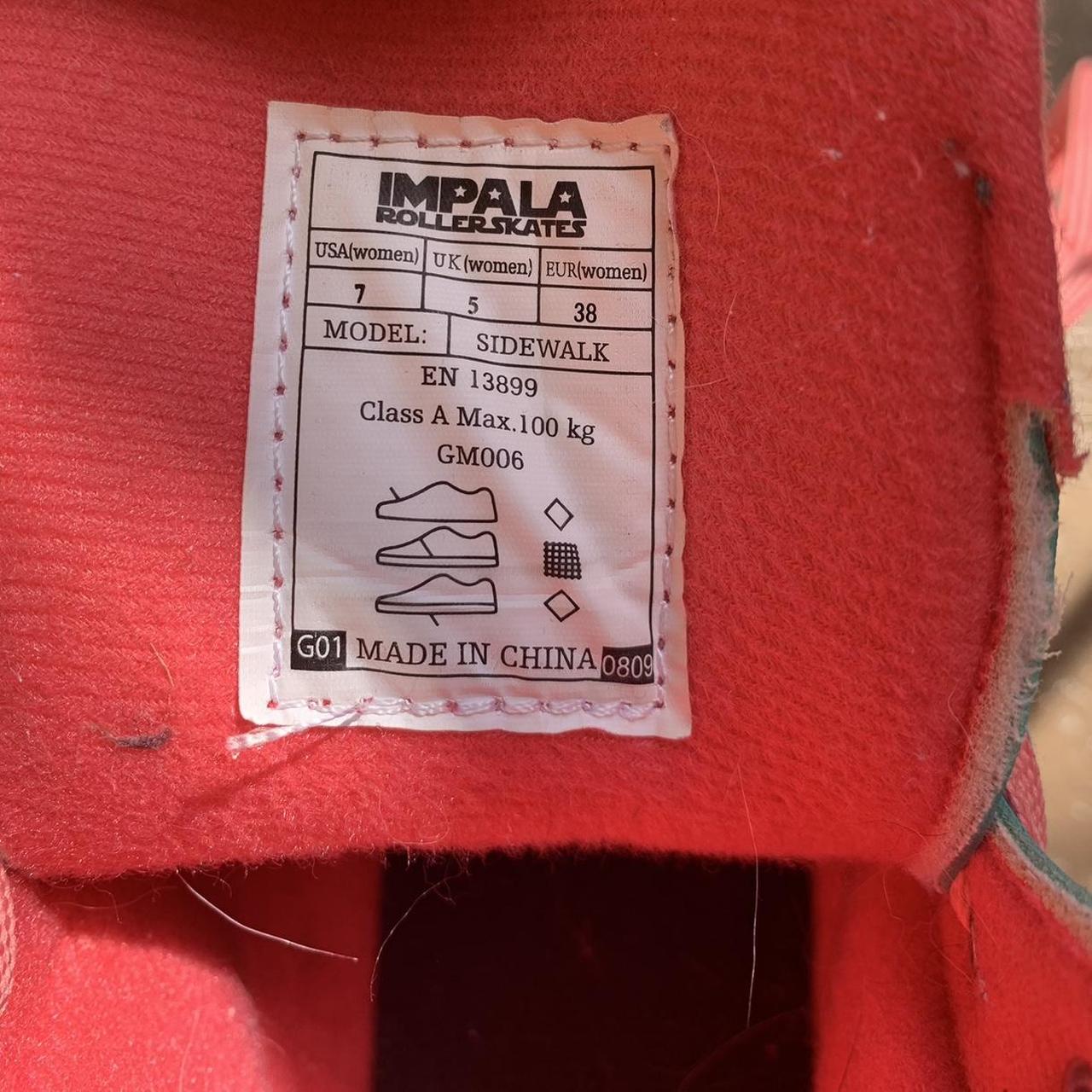 Tame Impala PinkBlue Roller skates! Only used a... Depop