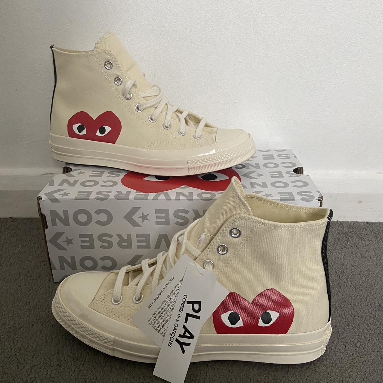 Converse Chuck Taylor All Star High x comme des... - Depop