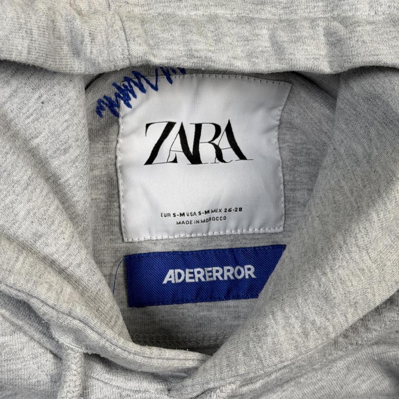 Ader Error Men's Hoodie - Grey - L – Zara x Ader … - image 6