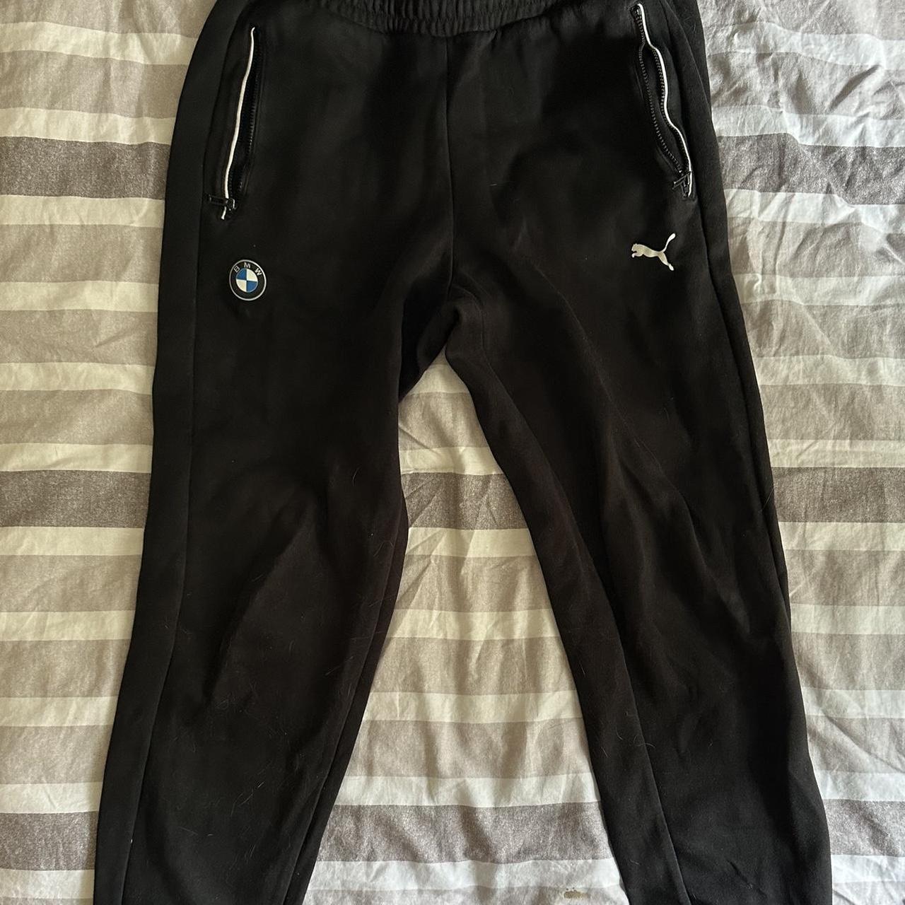 Sweatpants with bmw logo sale