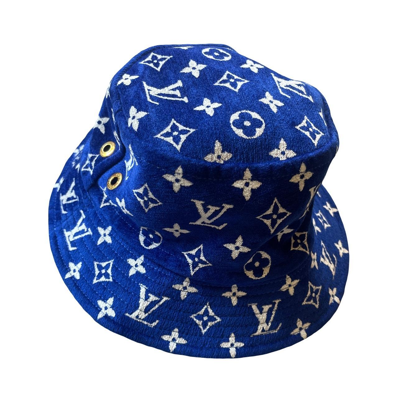 Louis Vuitton all over print bucket hat great - Depop