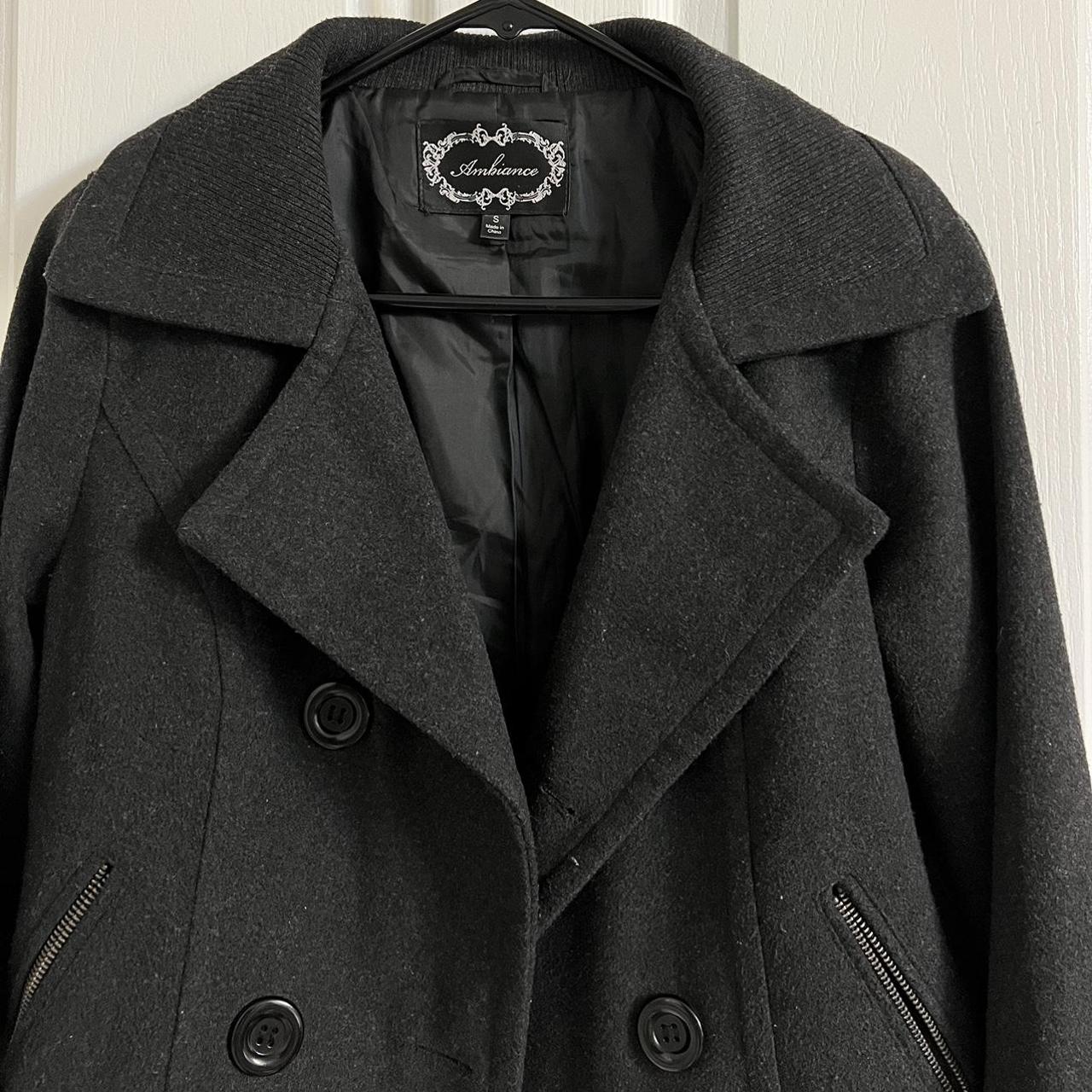 ambiance apparel peacoat