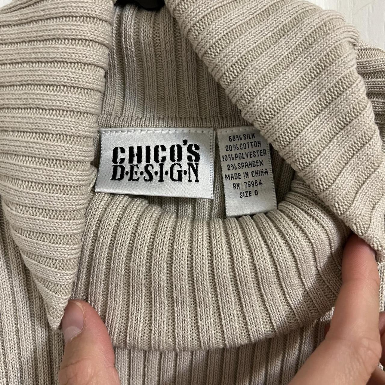 📌 Free shipping! Chico’s Design Sleeveless Ribbed... Depop