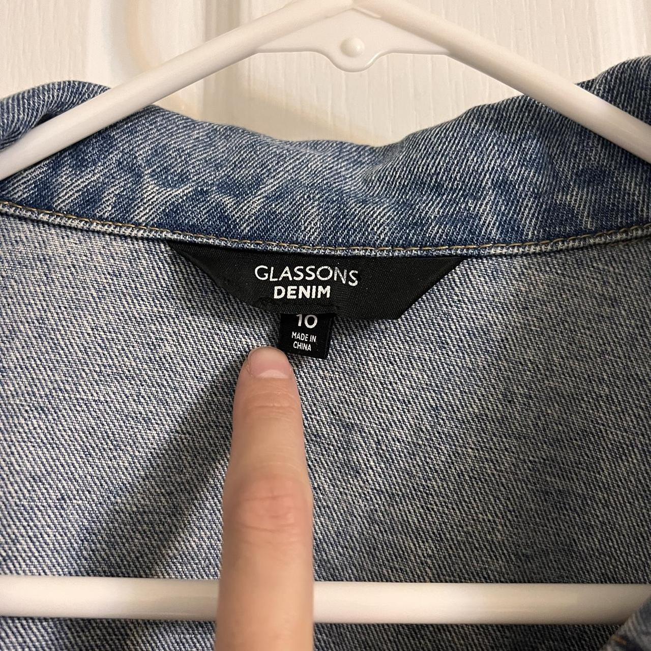 📌 Free shipping! Glassons Denim Jacket Size 10... Depop