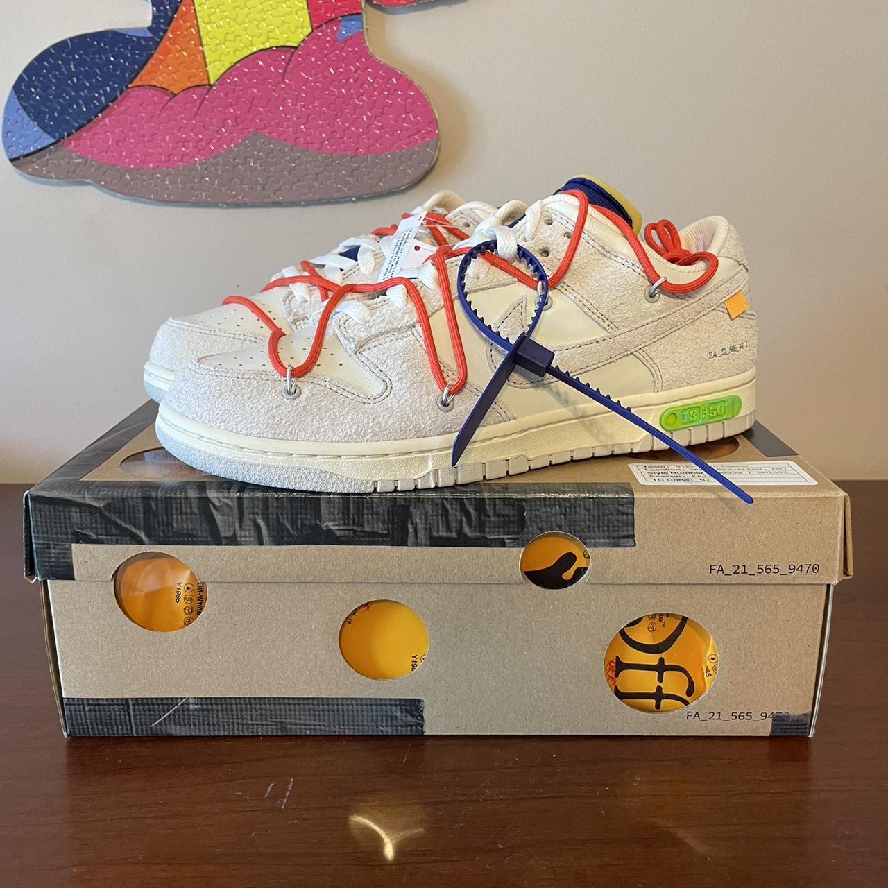 offwhite dunk lot 13