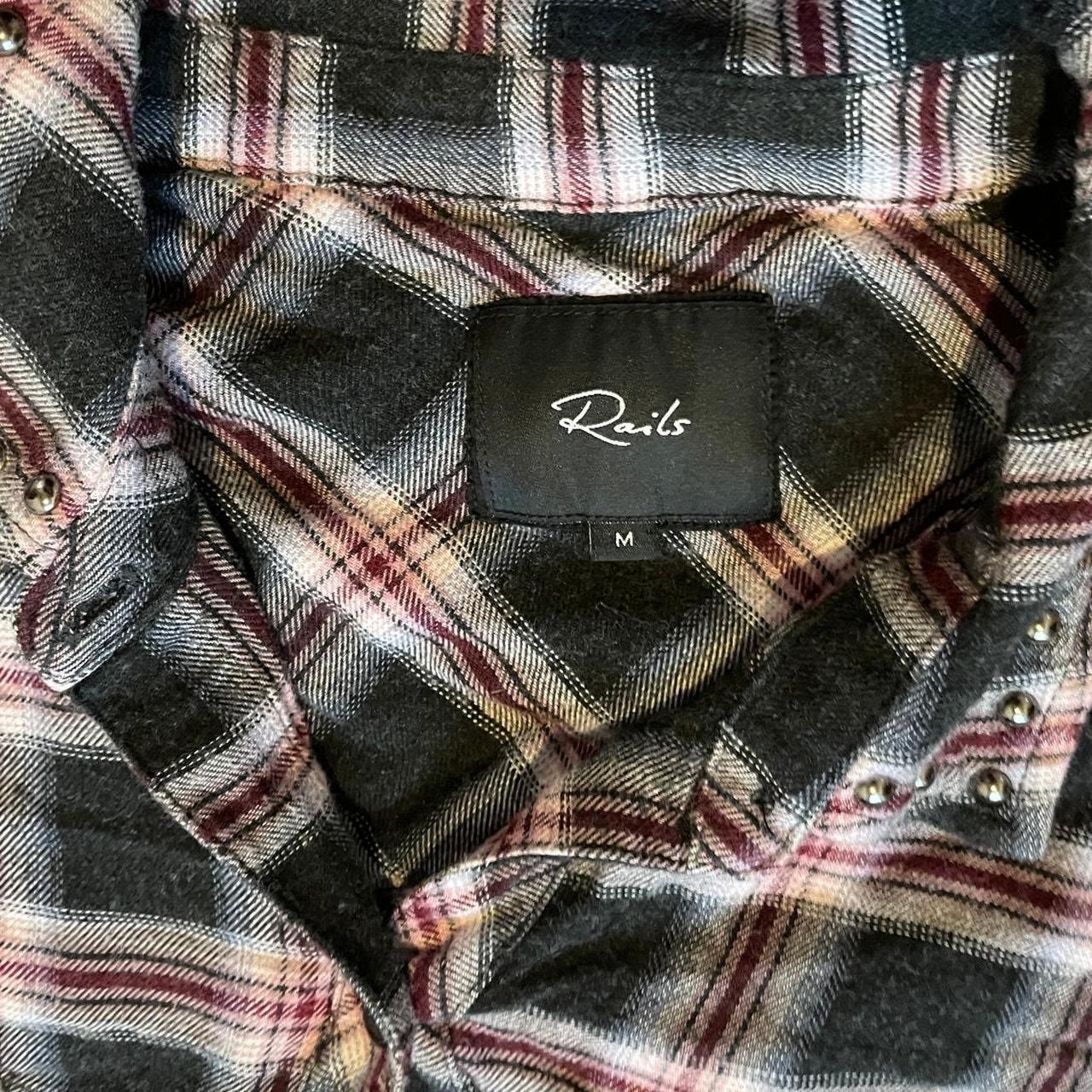 Rails Women's Blouse - Black/Red - M – Rails Rex … - image 7