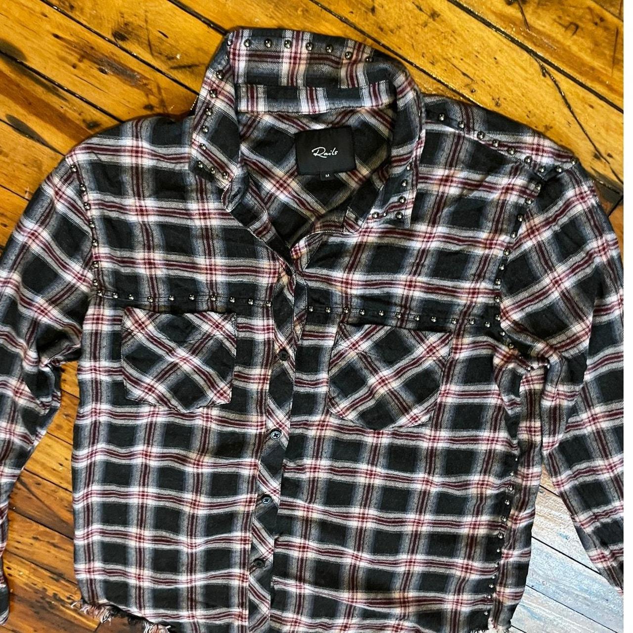 Rails Women's Blouse - Black/Red - M – Rails Rex … - image 4