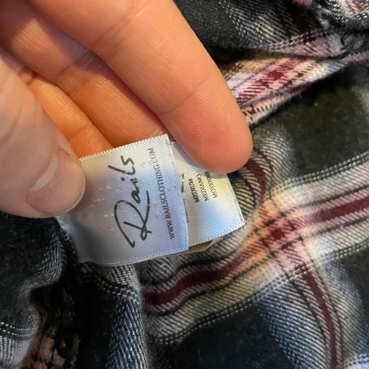 Rails Women's Blouse - Black/Red - M – Rails Rex … - image 5