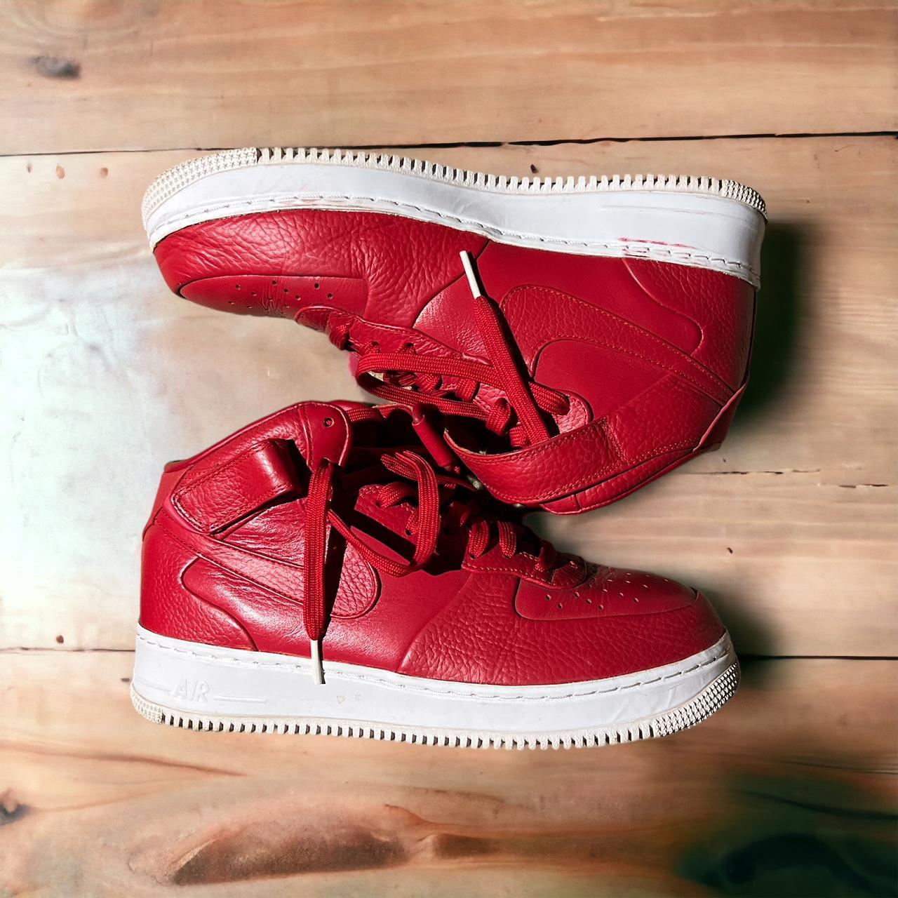 Air force 1 mid red clearance python