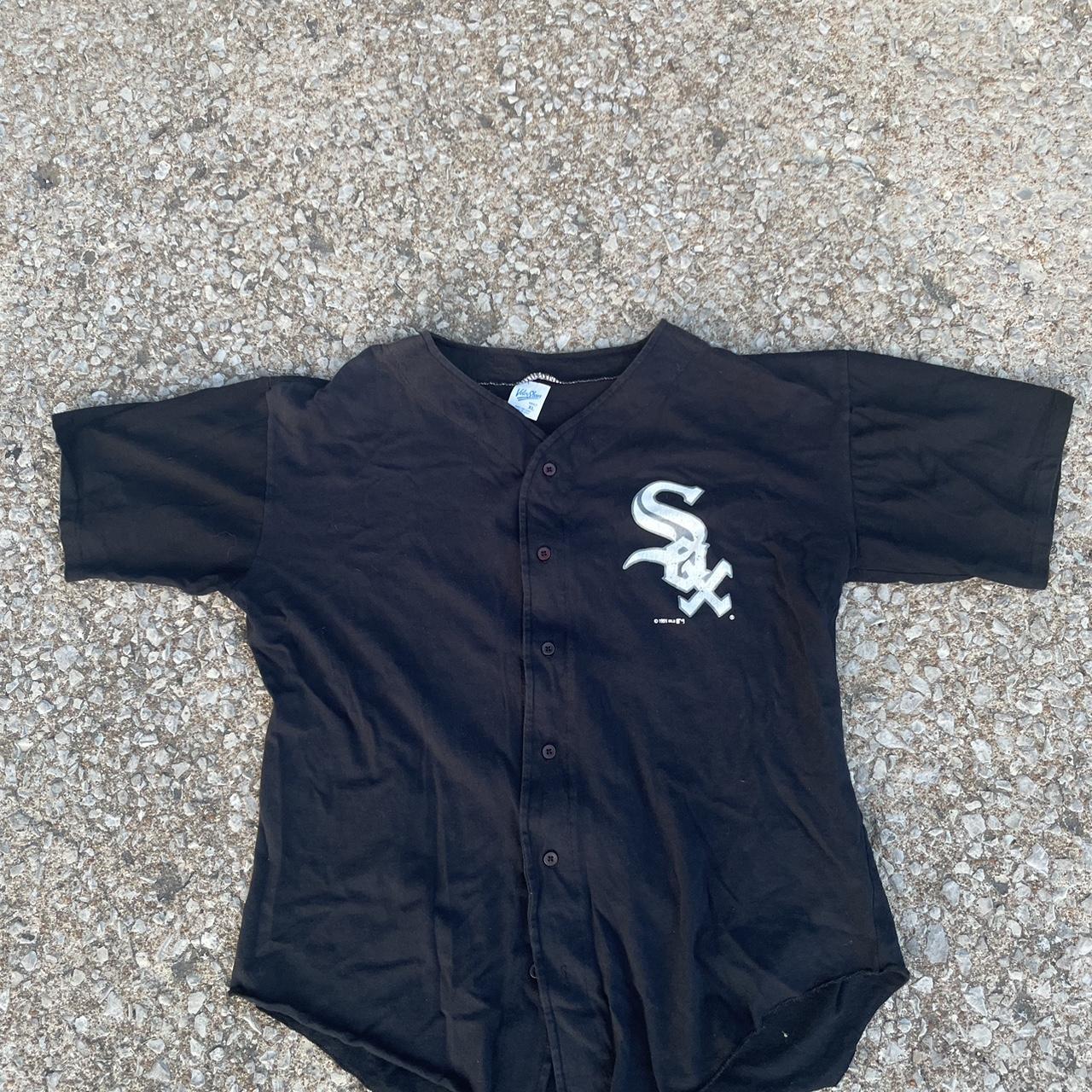 Vintage 1990's White Sox Starter Jersey Brand: - Depop