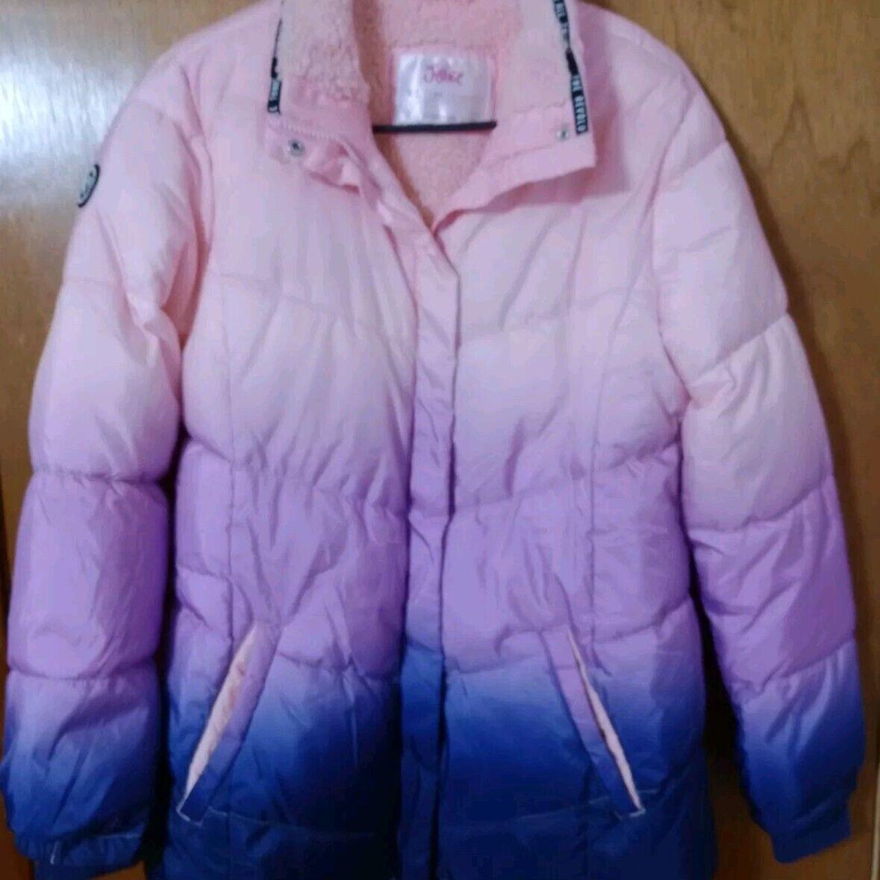 Justice ombre puffer coat hotsell