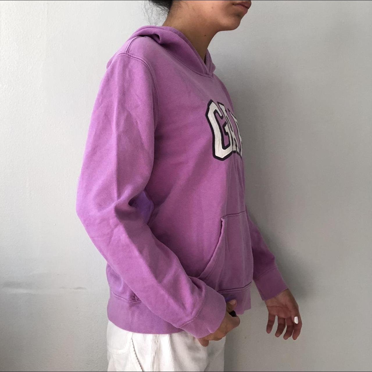 Awesome purple y2k Gap sweater. Has minor flaws.... - Depop