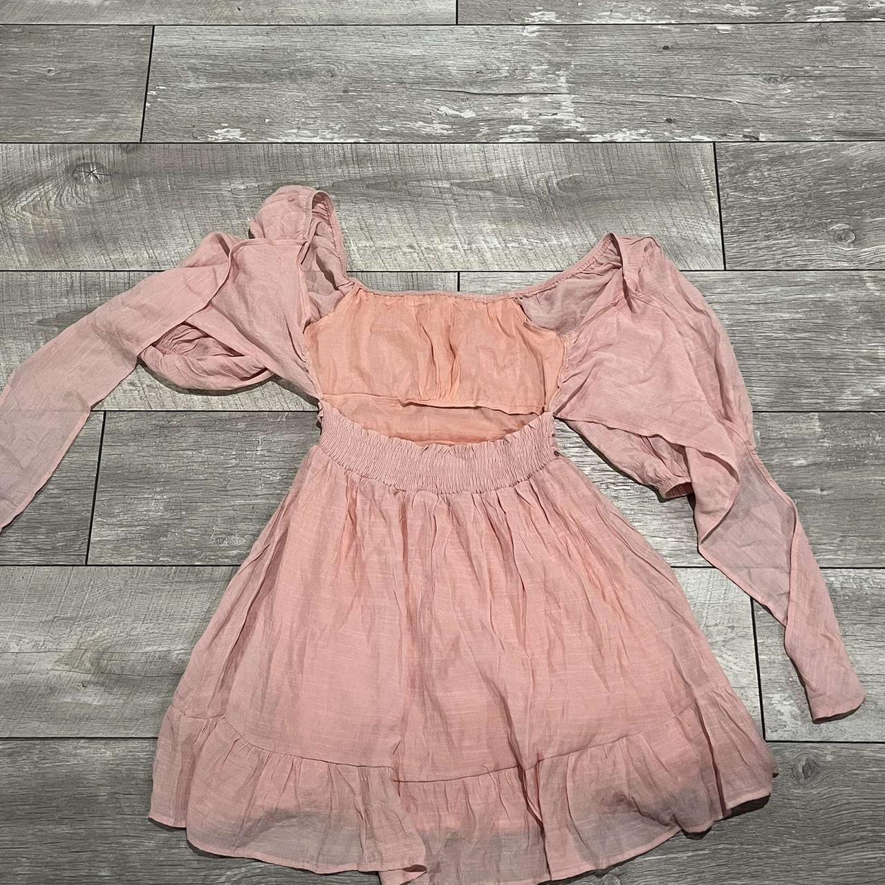 Women's Pink Dress Depop