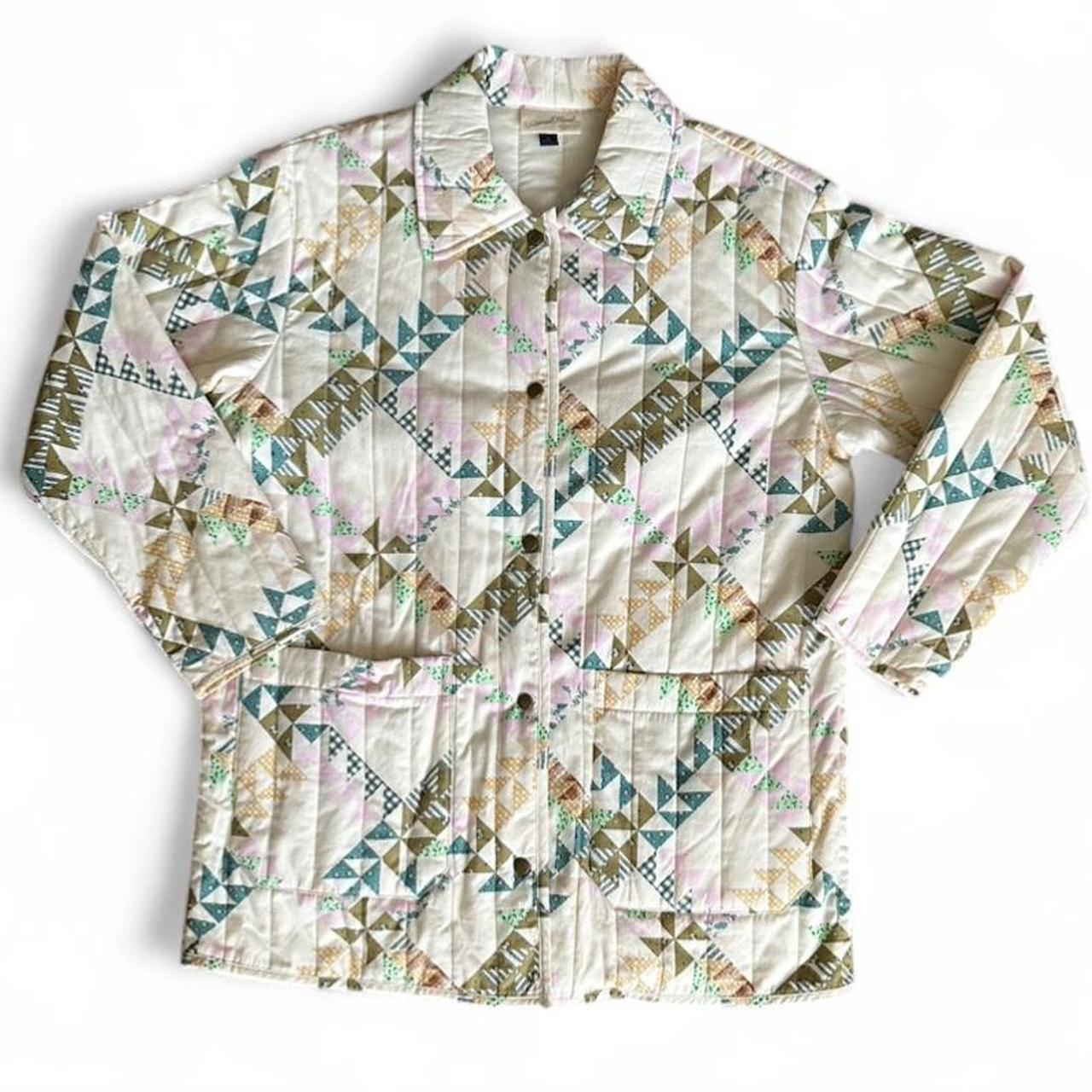 Universal Thread Women's Jacket - White/Multi - M… - image 5